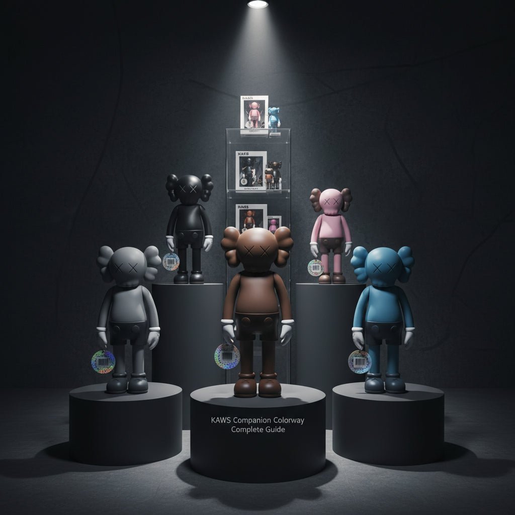 KAWS Companion Colorway Complete Guide: Gray, Black, Brown, Pink, Blue Value Analysis - Gauntlet Gallery