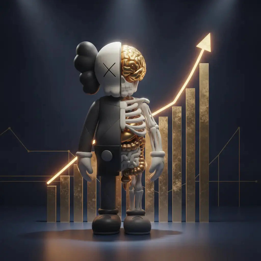 KAWS "Dissected" & Flayed Anatomy Editions: Why Transparency Commands a Premium - Gauntlet Gallery