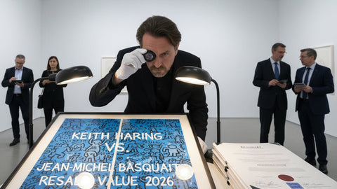 Keith Haring vs Jean-Michel Basquiat Resale Value 2026