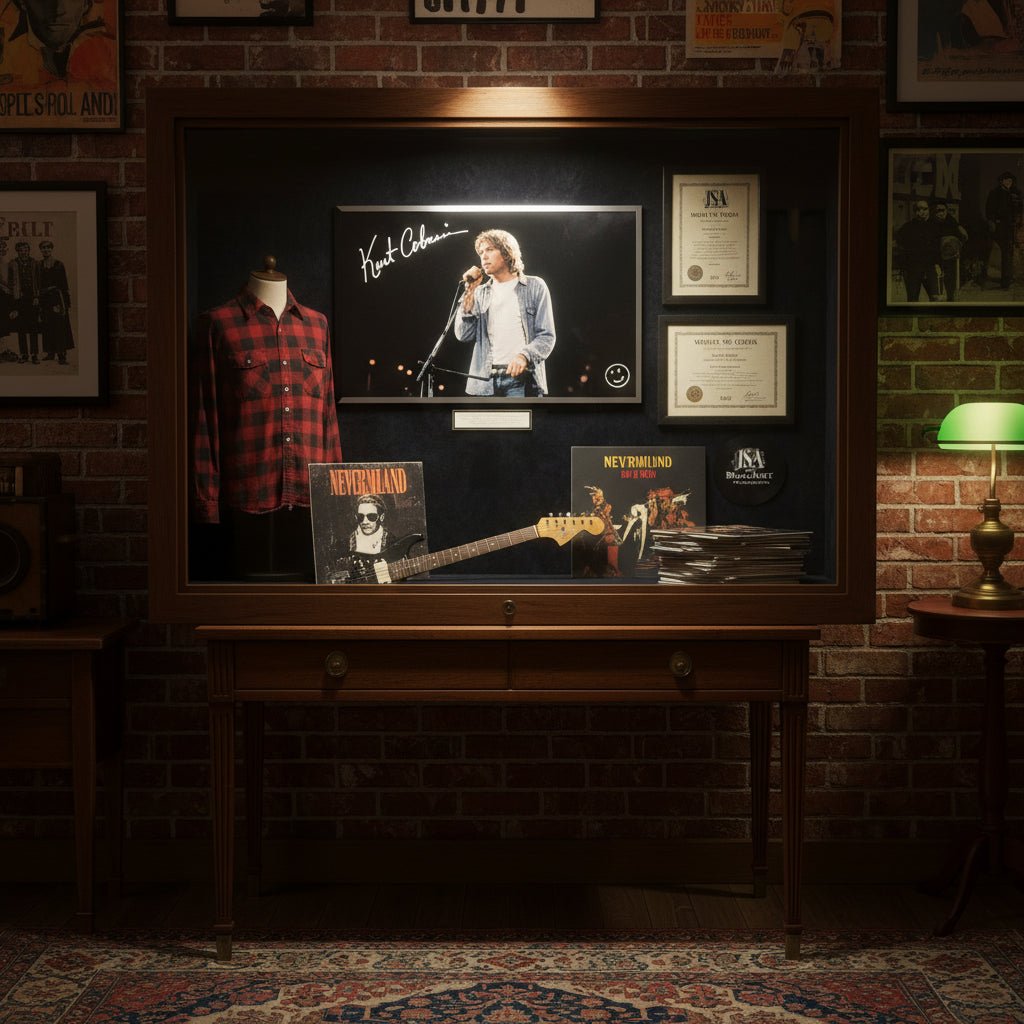 Kurt Cobain Signed Memorabilia — Nirvana Authentication Guide (Died 1994) - Gauntlet Gallery