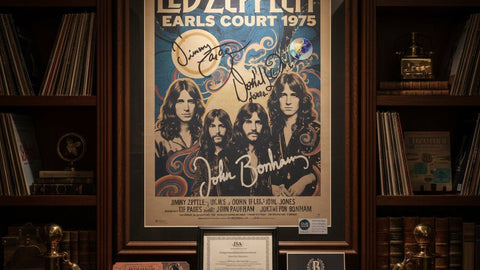 Led Zeppelin Signed Memorabilia: Rarity by Band Member and Authentication Guide