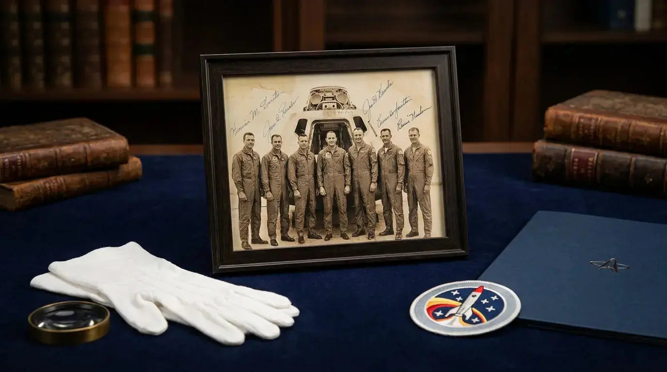 Mercury Seven Astronaut Autographs: Authentication & Rarity Guide - Gauntlet Gallery