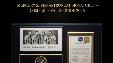 Mercury Seven Astronaut Signatures — Complete Value Guide 2026