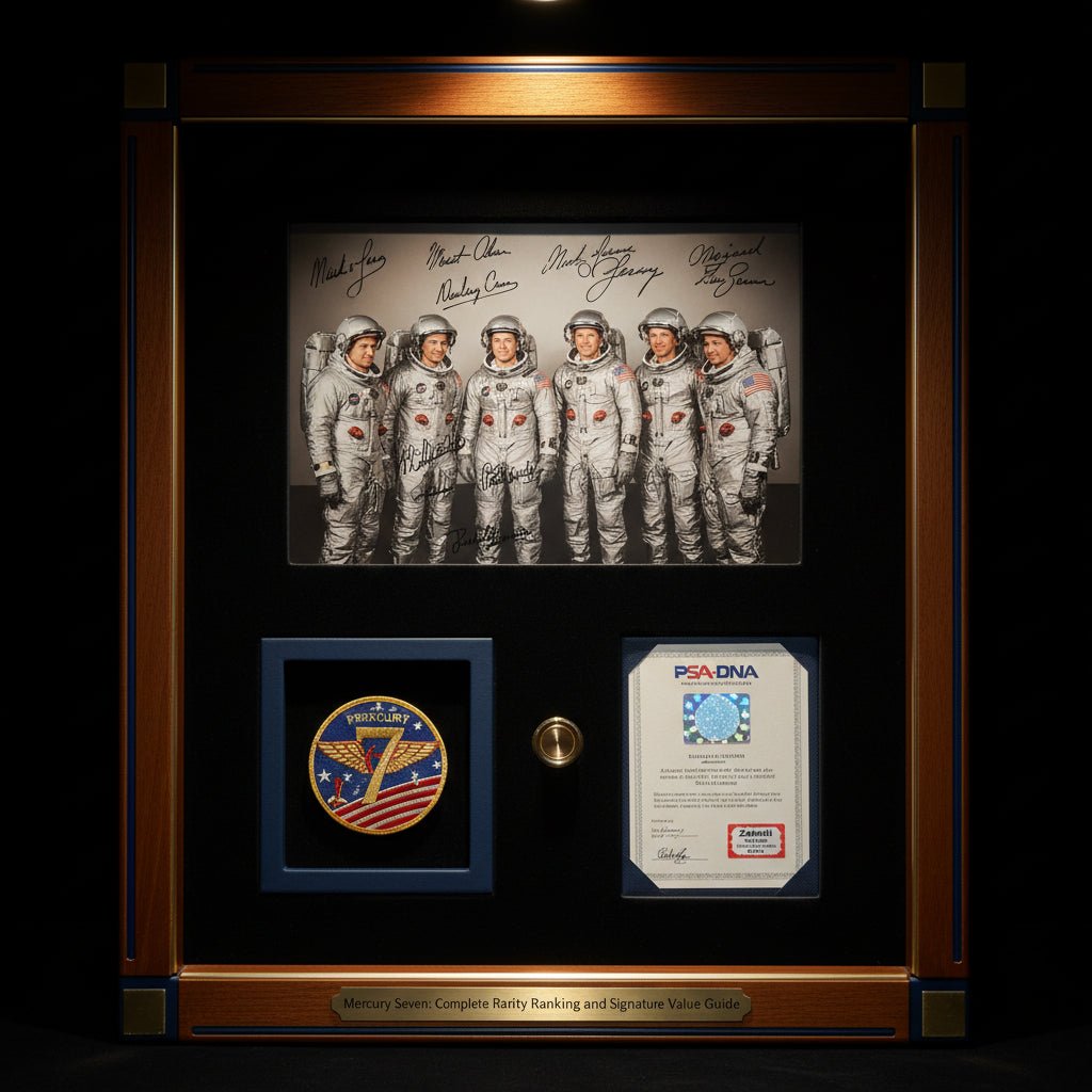 Mercury Seven: Complete Rarity Ranking and Signature Value Guide - Gauntlet Gallery