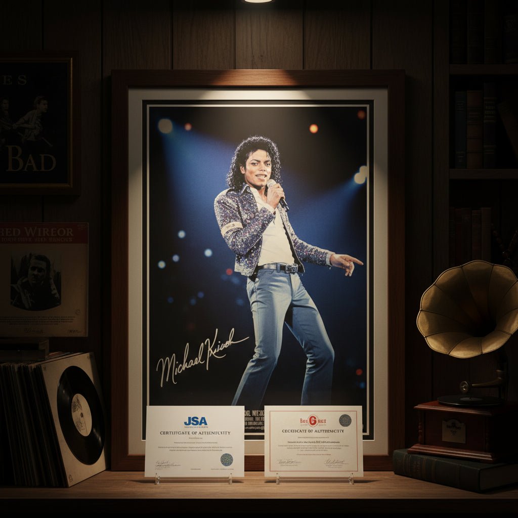 Michael Jackson Signed Memorabilia — Authentication Challenges and What to Know - Gauntlet Gallery