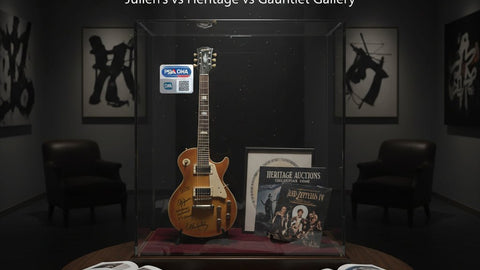 Music Memorabilia Buyer's Premium Comparison: Julien's vs Heritage vs Gauntlet Gallery