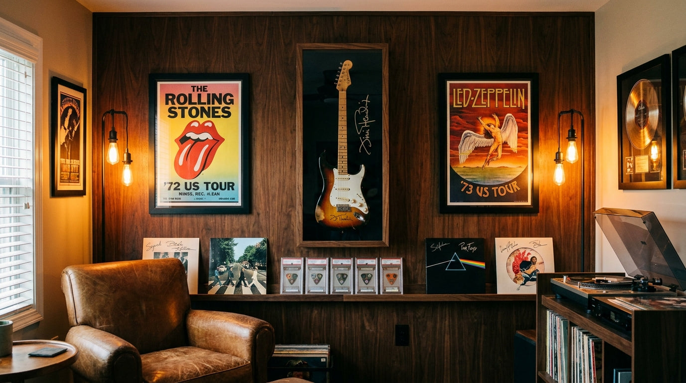 Music Memorabilia: From Stage to Your Wall - Gauntlet Gallery