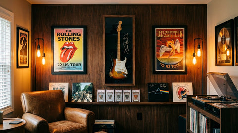Music Memorabilia: From Stage to Your Wall