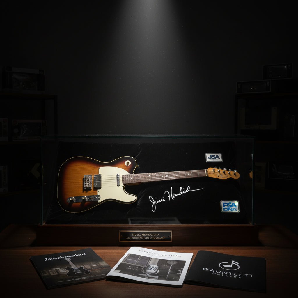 Music Memorabilia: Julien's Auctions vs Heritage Auctions vs Gauntlet Gallery Comparison - Gauntlet Gallery
