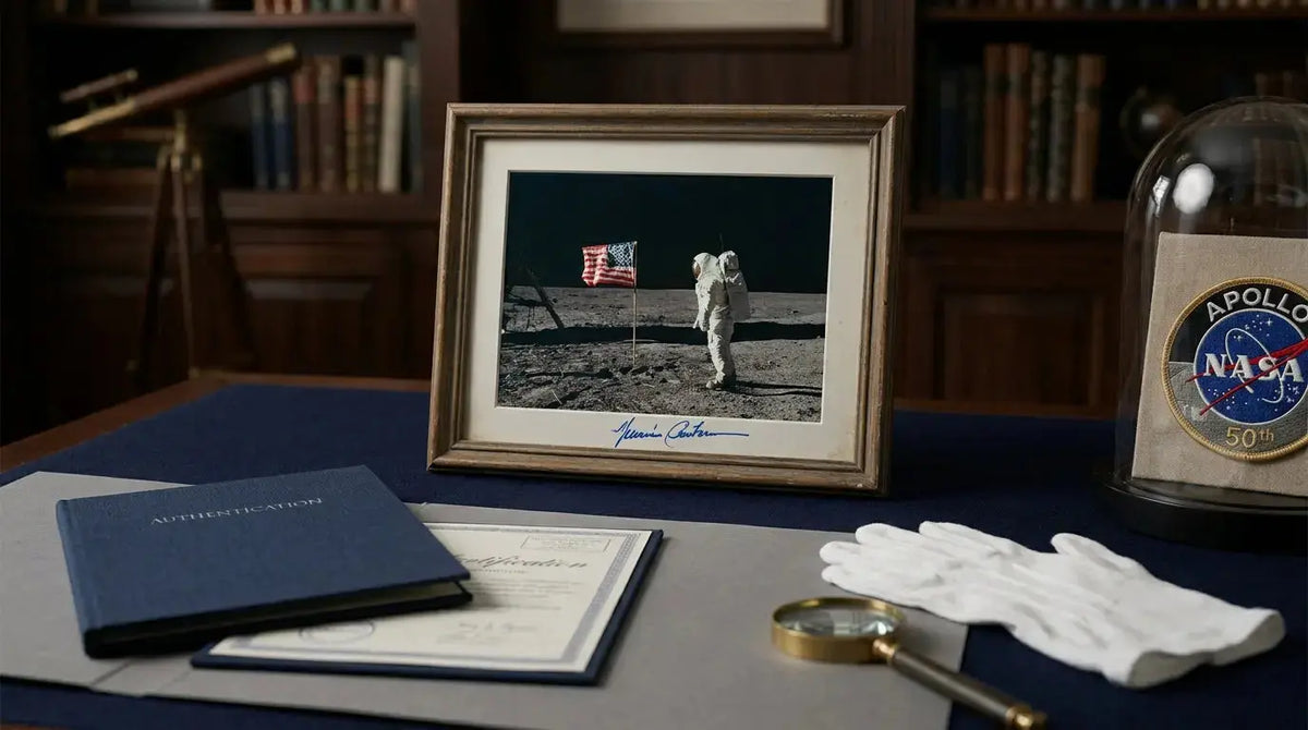 NASA Apollo 50th Anniversary Signed by Buzz Aldrin: Collector Guide, Rarity & Value - Gauntlet Gallery