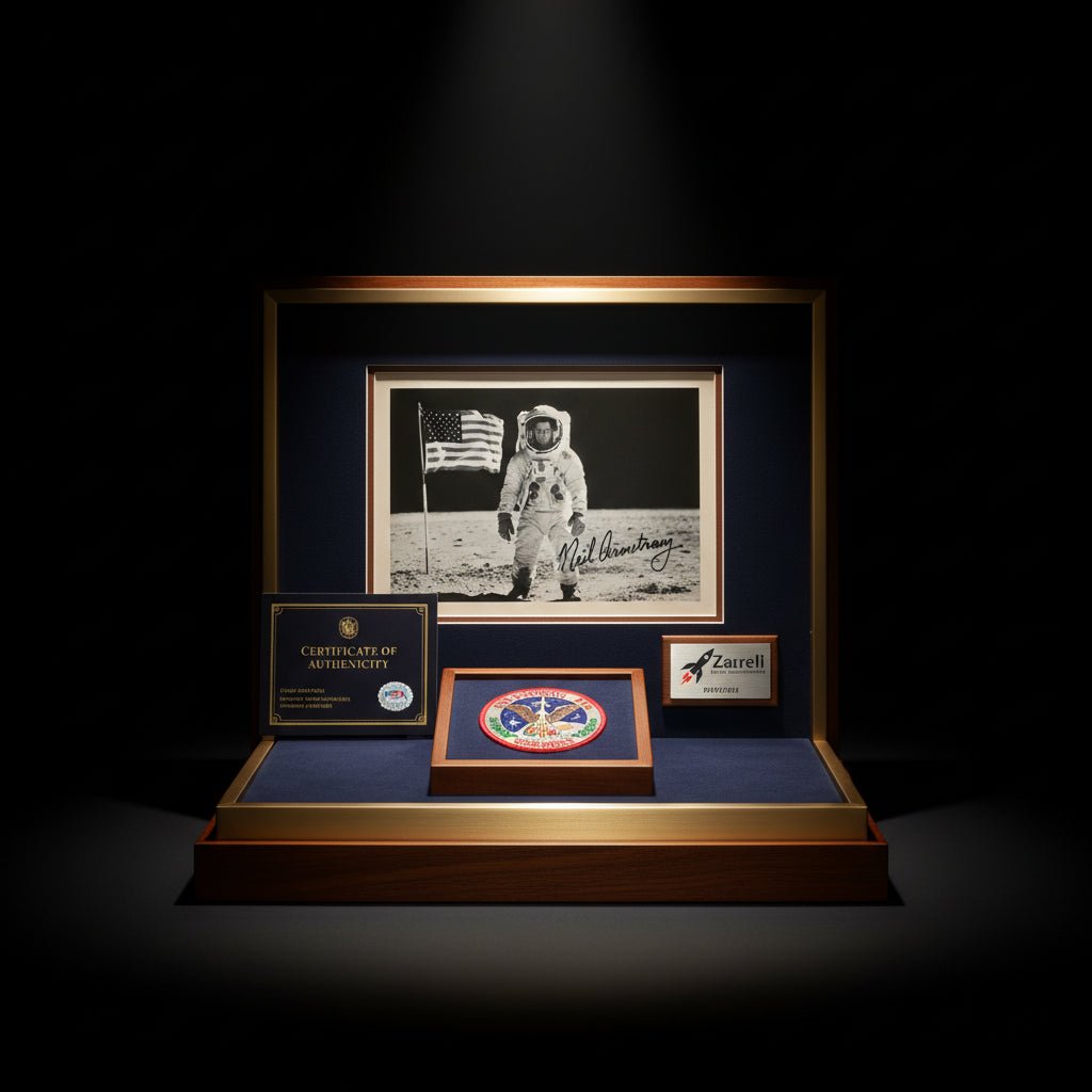 Neil Armstrong Autographs: Why the Highest Premium in Space Collecting Keeps Growing - Gauntlet Gallery