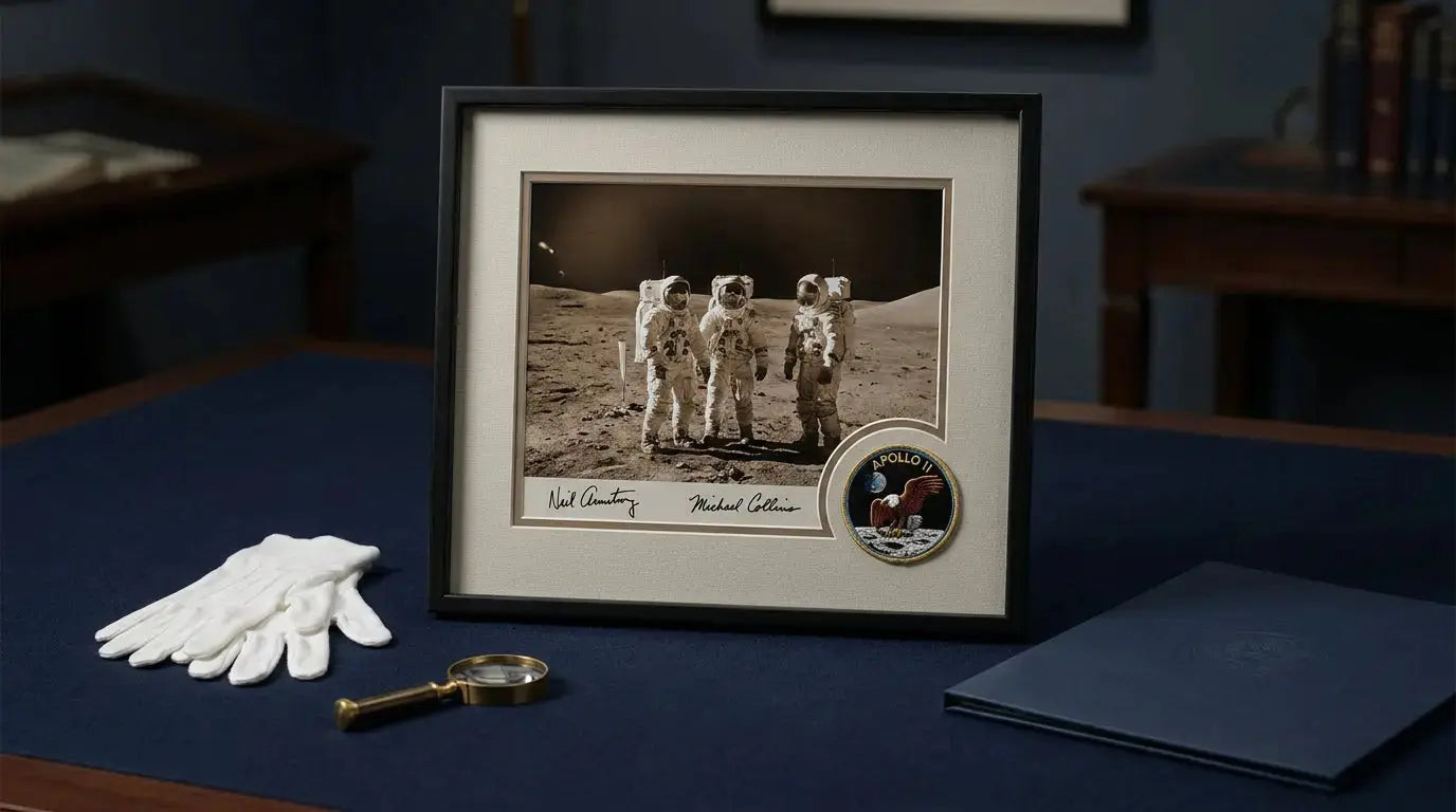 Neil Armstrong vs Michael Collins Signature Value: The Most Undervalued Apollo 11 Crew Member - Gauntlet Gallery