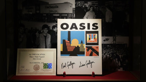 Oasis Signed Memorabilia: Liam vs. Noel Gallagher and the Reunion Premium
