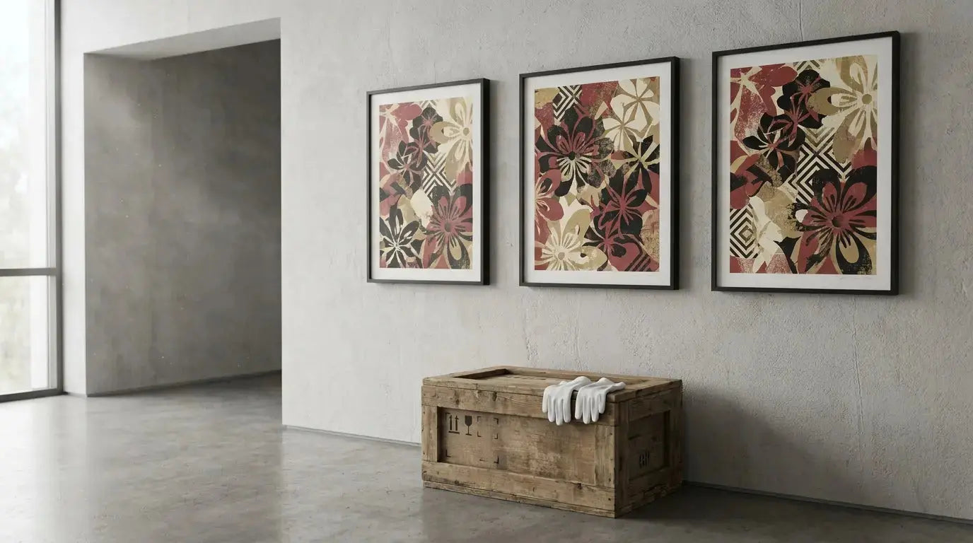 Patterns of Power: Shepard Fairey's Floral Set (Segment 1/2) - Gauntlet Gallery