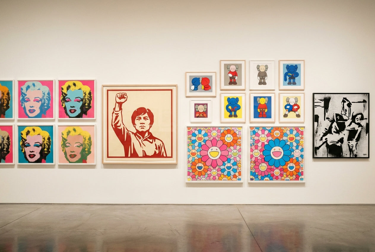 Key Pop Artists to Collect: Warhol, Fairey, KAWS, Murakami & More