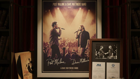Post Malone and Dave Matthews Band Signed Memorabilia Guide