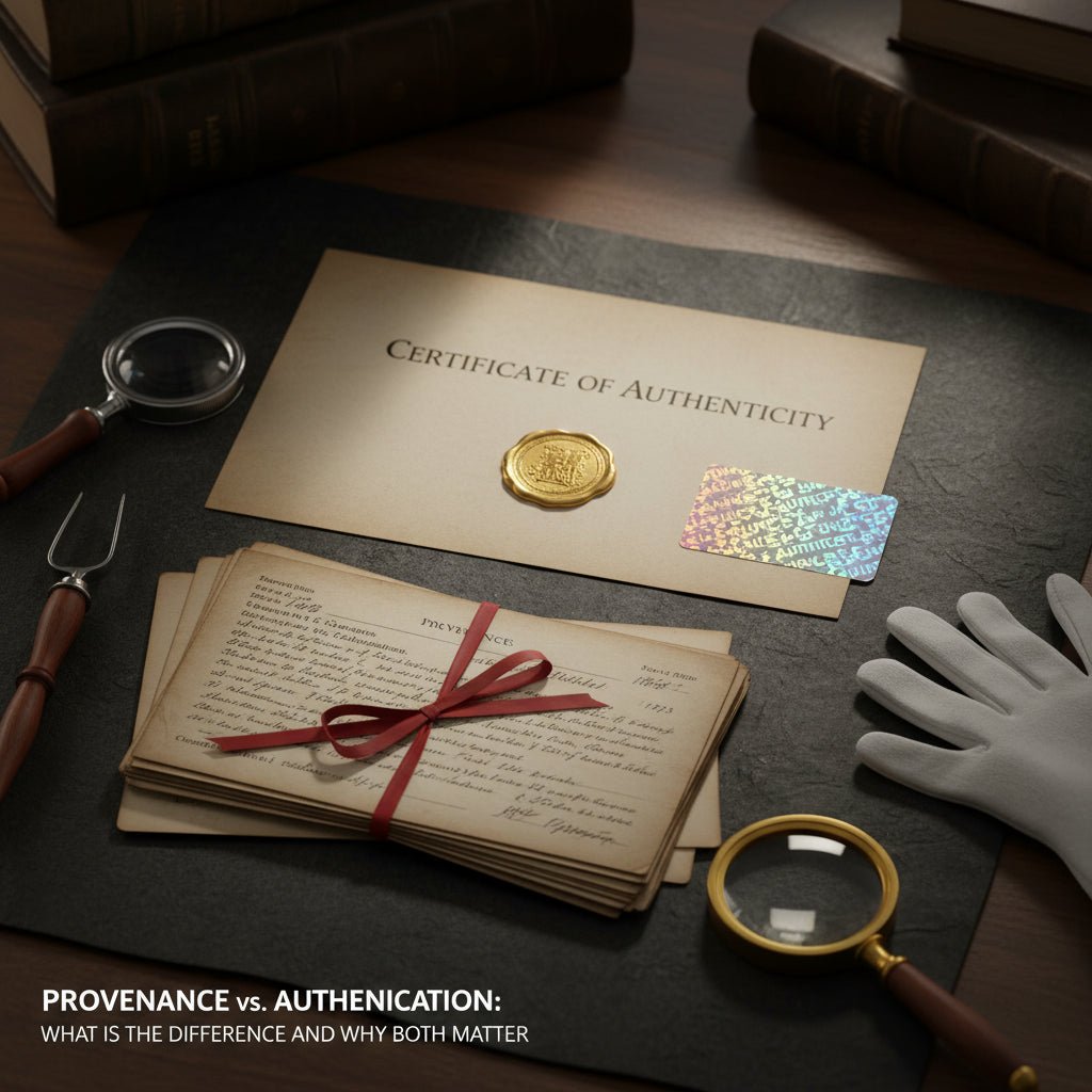 Provenance vs. Authentication: What Is the Difference and Why Both Matter - Gauntlet Gallery