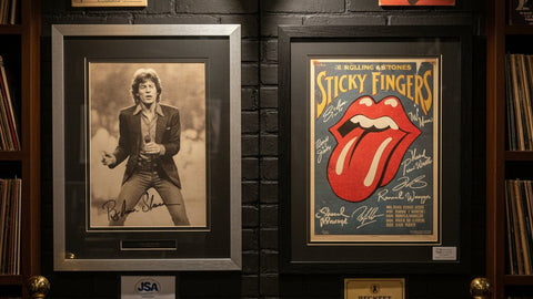 Rolling Stones Signed Memorabilia: Individual vs Full Band Signature Premium