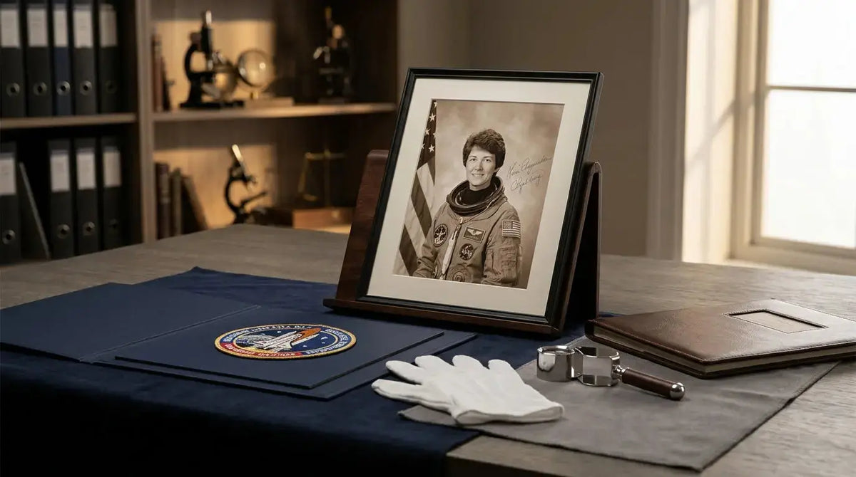 Sally Ride Signed Memorabilia — First American Woman in Space (1983); Died 2012, Supply Fixed - Gauntlet Gallery