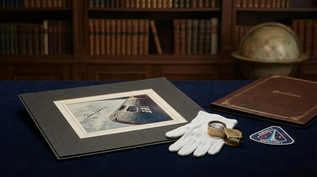 Scott Carpenter Signed Memorabilia — Aurora 7, the Lesser-Known Mercury Value Opportunity - Gauntlet Gallery
