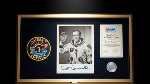 Scott Carpenter Signed Memorabilia — Aurora 7, the Lesser-Known Mercury Value Opportunity