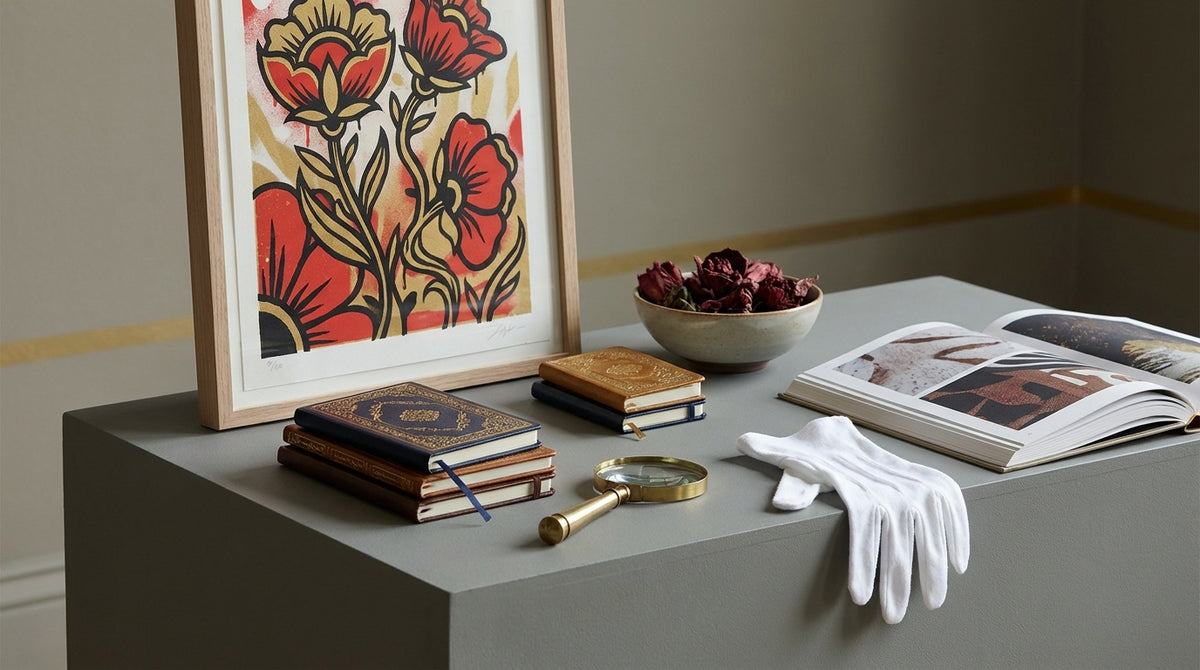 Shepard Fairey — Floral Pattern Red Gold: A Collector's Guide