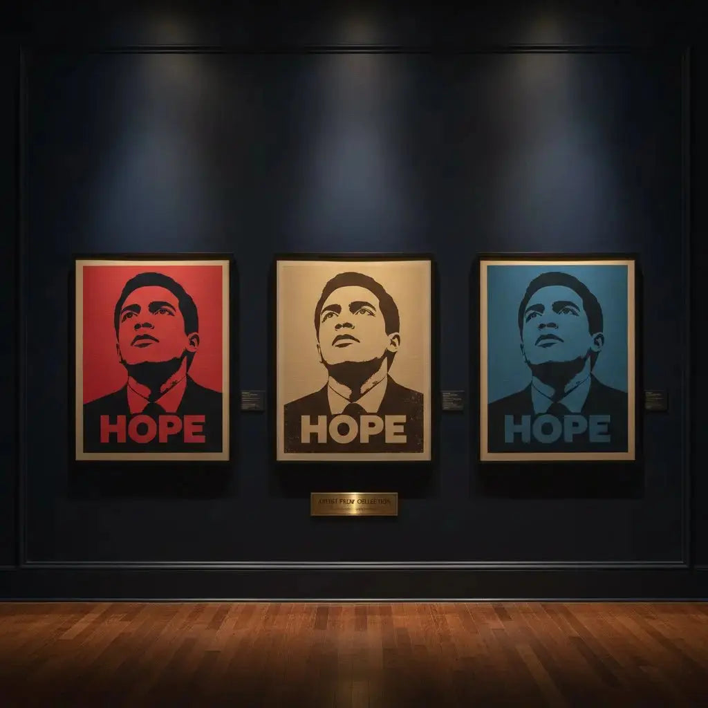 Shepard Fairey HOPE Print Variants: Identifying Real Editions - Gauntlet Gallery