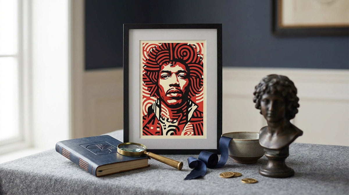 Shepard Fairey — Jimi Hendrix Hear My Freedom: A Collector's Guide