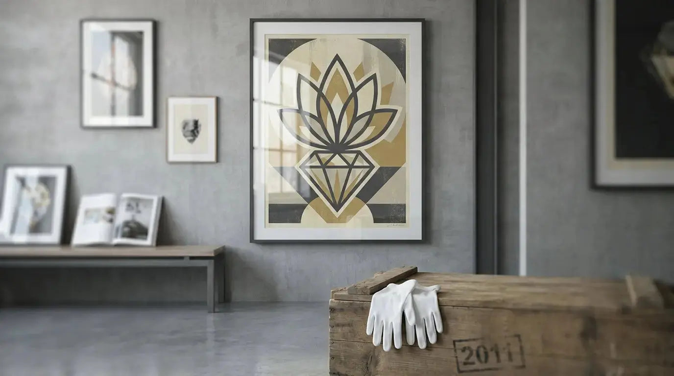 Shepard Fairey Lotus Diamond Gold 2011: 85.3% CAGR - Investment Data and Value Guide - Gauntlet Gallery