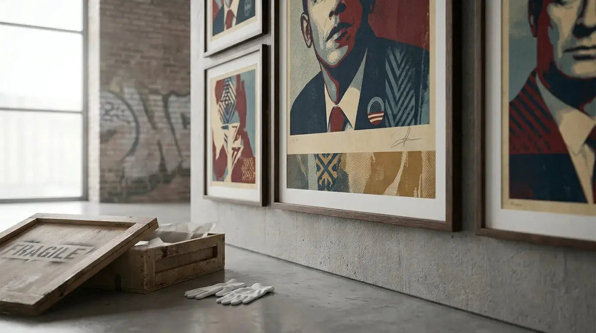 Shepard Fairey Political Prints: HOPE, MLK, Mandela, RBG, and Protest Imagery - Gauntlet Gallery