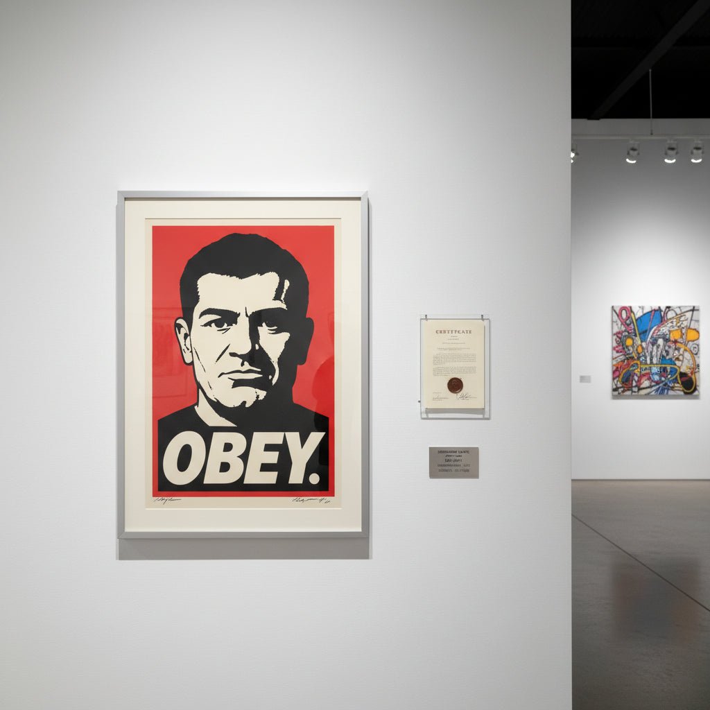 Shepard Fairey Print Authentication: How to Verify an Obey Giant Original - Gauntlet Gallery