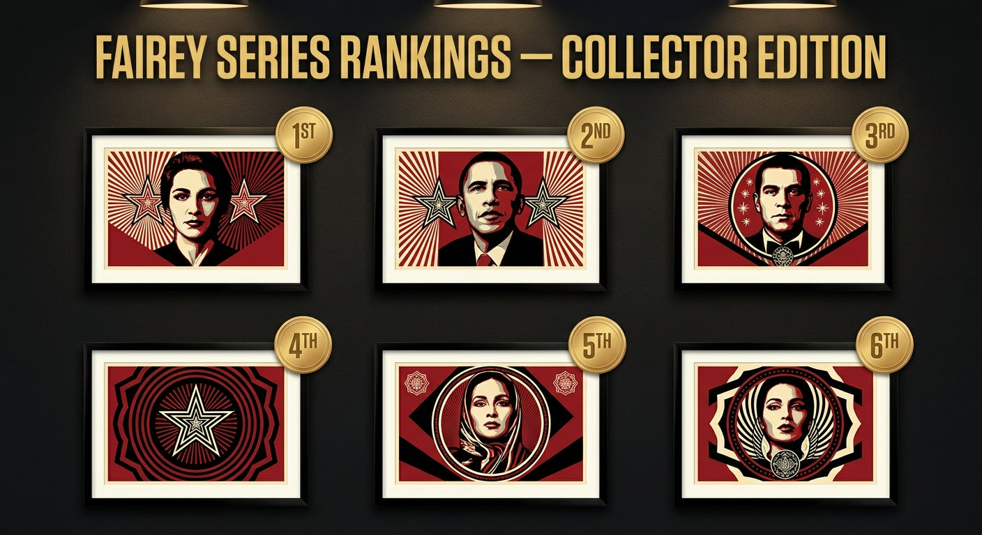 Shepard Fairey Series Rankings: Which Ones to Buy - Gauntlet Gallery