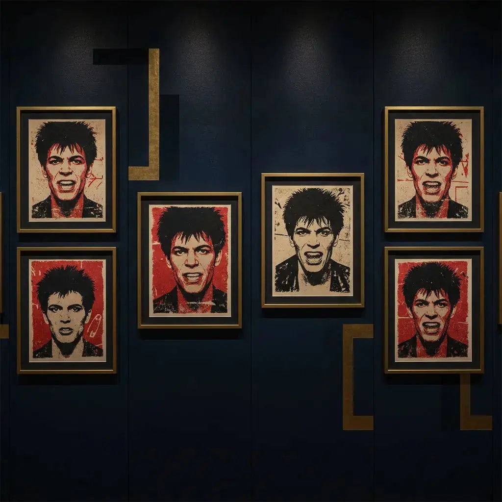 Shepard Fairey, Sid Vicious, and the Sex Pistols - Gauntlet Gallery
