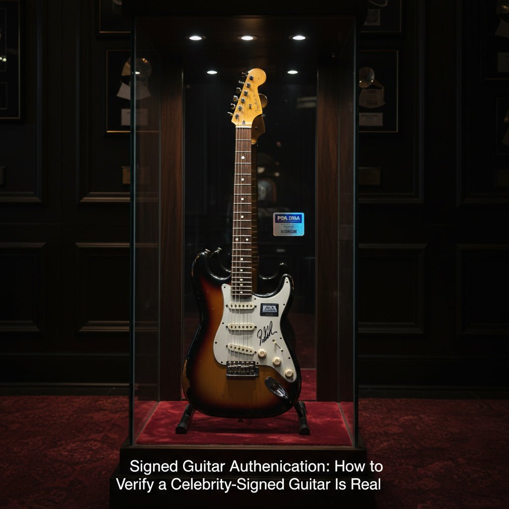 Signed Guitar Authentication: How to Verify a Celebrity-Signed Guitar Is Real - Gauntlet Gallery
