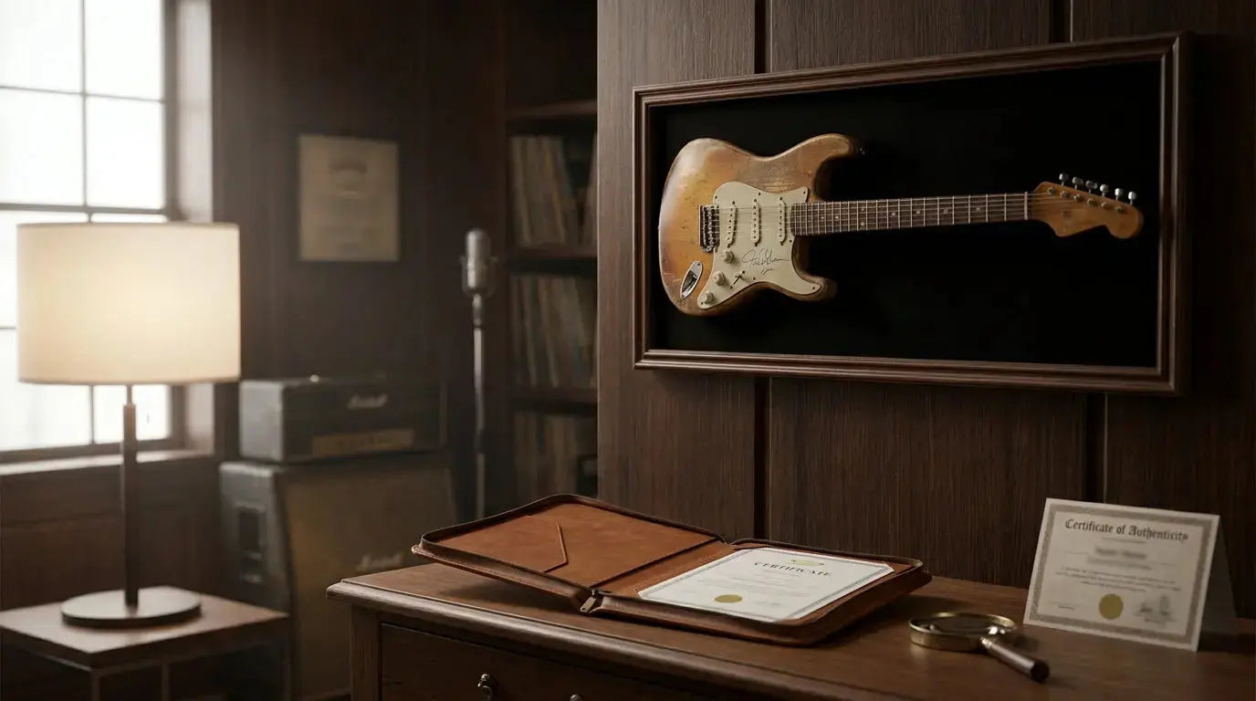 Signed Guitar Authentication: How to Verify a Celebrity-Signed Guitar Is Real - Gauntlet Gallery