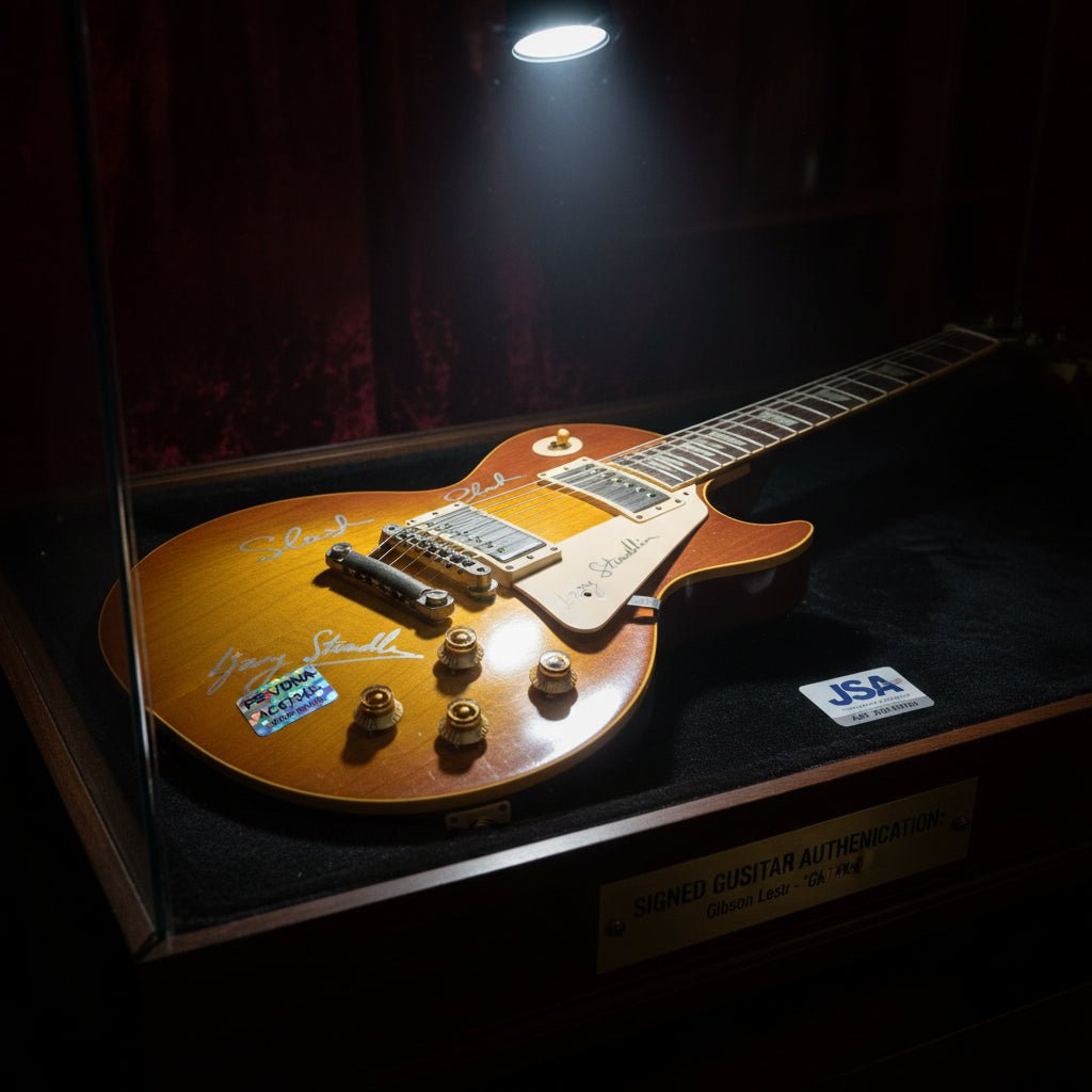 Signed Guitar Authentication: How to Verify a Signed Electric or Acoustic - Gauntlet Gallery