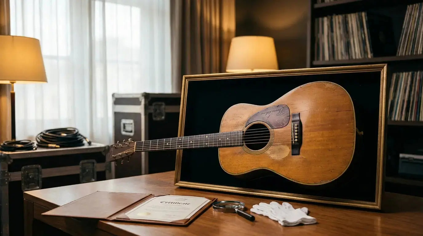 Signed Guitar Authentication: What to Examine Before You Buy - Gauntlet Gallery
