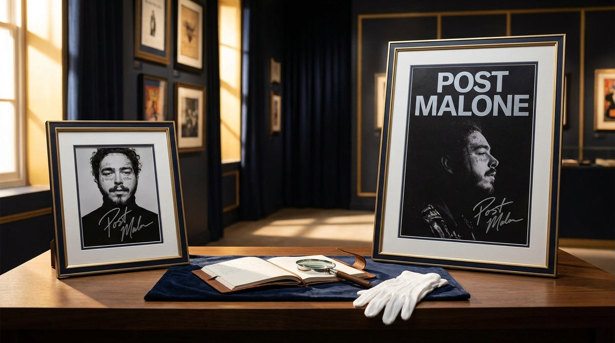 Signed Post Malone Photo vs. Signed Poster: A Collector's Comparison Guide