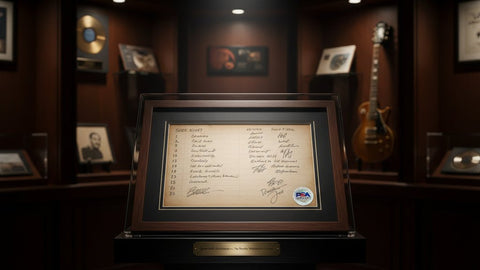 Signed Setlist Authentication — The Rarest Music Memorabilia Format Explained