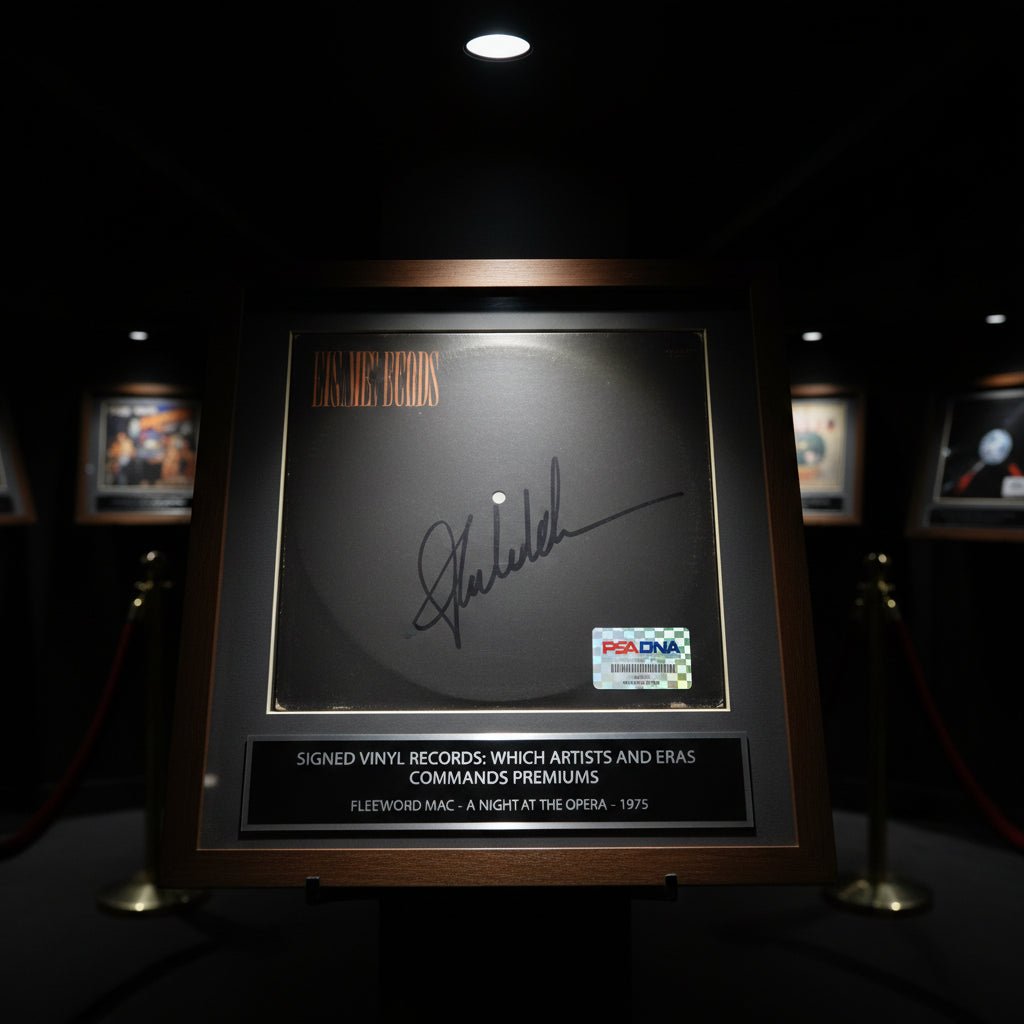 Signed Vinyl Records: Which Artists and Eras Command Premiums - Gauntlet Gallery