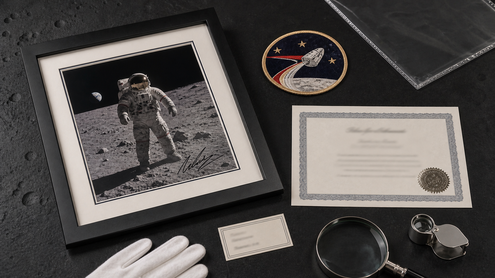 Space Memorabilia 101: What Makes an Astronaut-Signed Piece Valuable? - Gauntlet Gallery