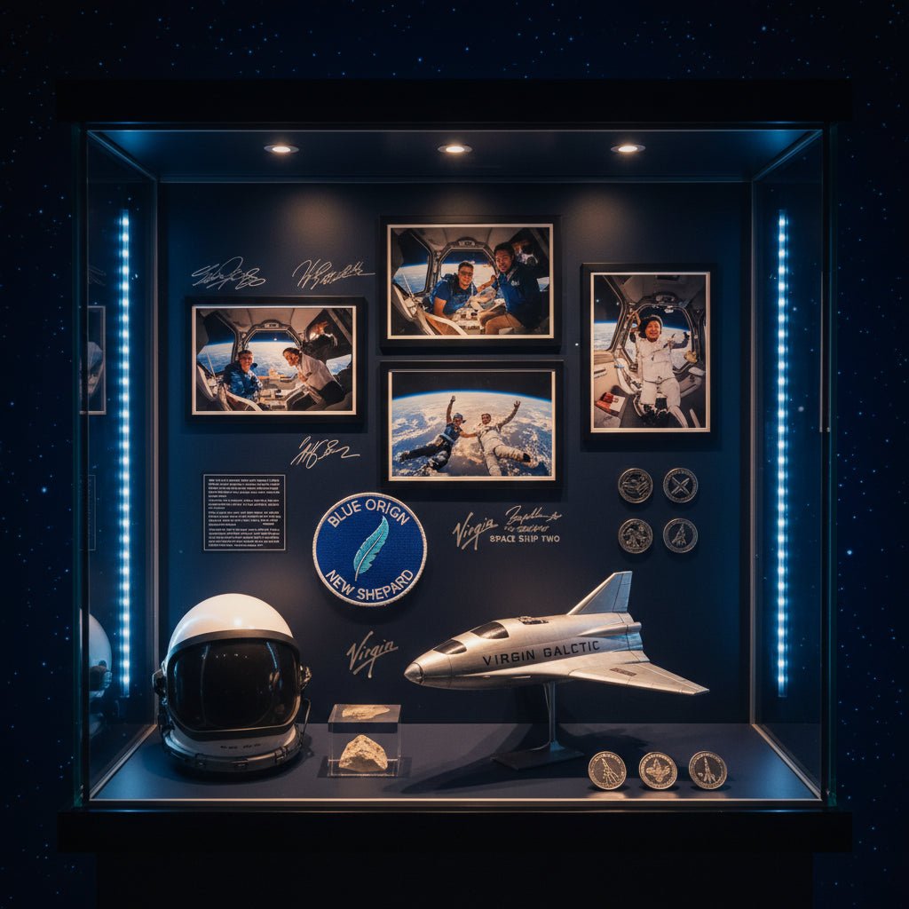 Space Tourism Memorabilia: Tito, Branson, Bezos, and the New Category - Gauntlet Gallery