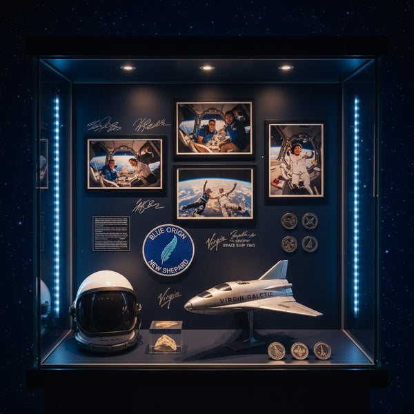 Space Tourism Memorabilia: Tito, Branson, Bezos, and the New Category