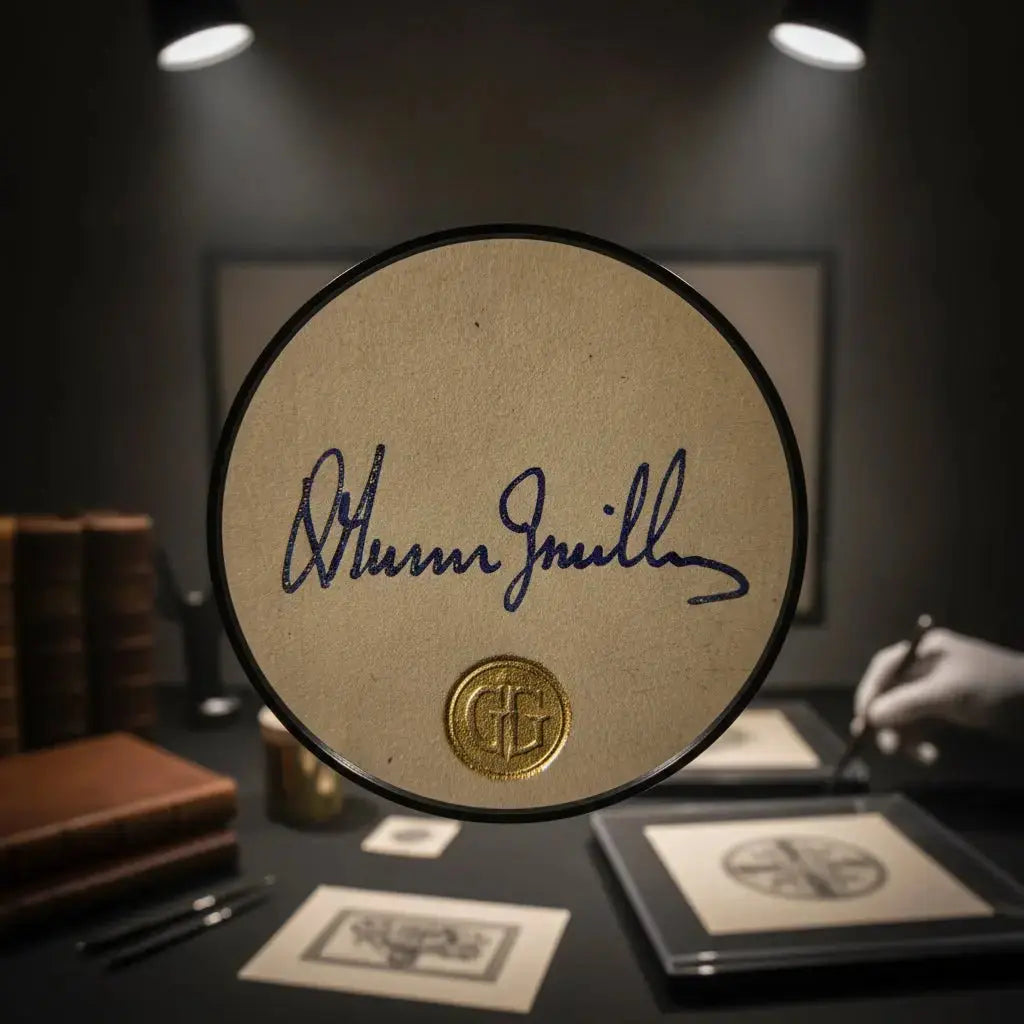 Spotting Autopen Signatures: The Tell That Catches Most Collectors - Gauntlet Gallery
