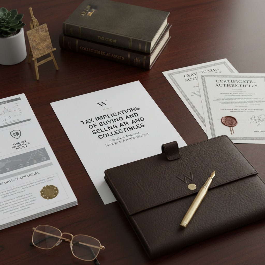 Tax Implications of Buying and Selling Art and Collectibles - Gauntlet Gallery