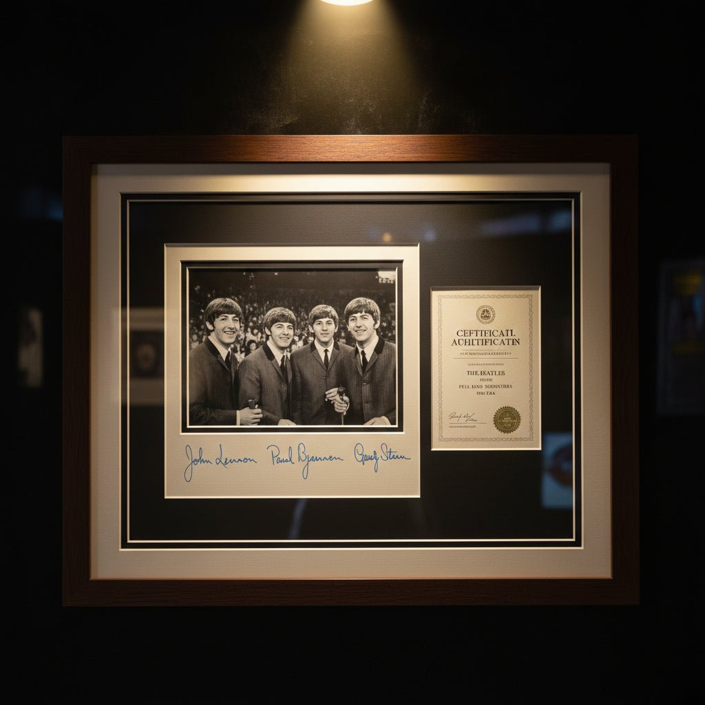 The Beatles Signed Memorabilia: Rarity, Authentication, and Market Context - Gauntlet Gallery