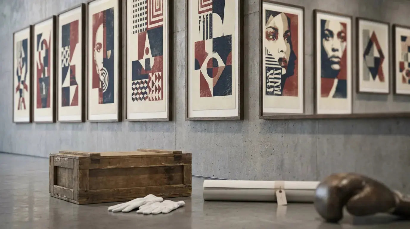 The Greatest Icon: Shepard Fairey's Muhammad Ali Series (Segment 1/2) - Gauntlet Gallery