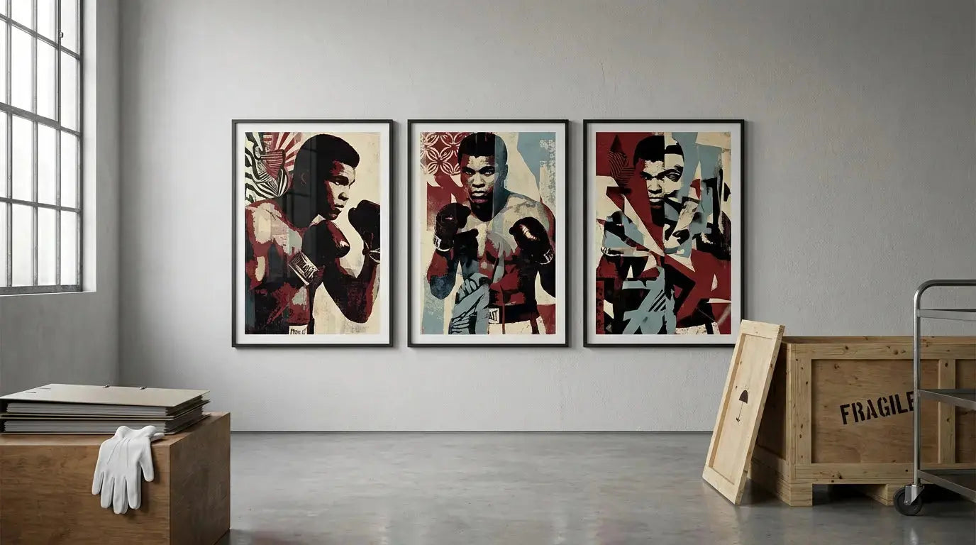 The Greatest Icon: Shepard Fairey's Muhammad Ali Series (Segment 1/2) - Gauntlet Gallery
