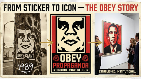 The History of OBEY: From Stickers to Cultural Icons