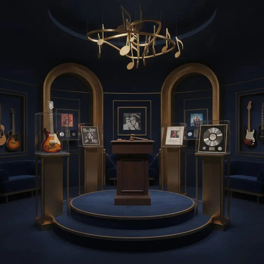 The Three Music Memorabilia Auctioneers That Set the Market - Gauntlet Gallery